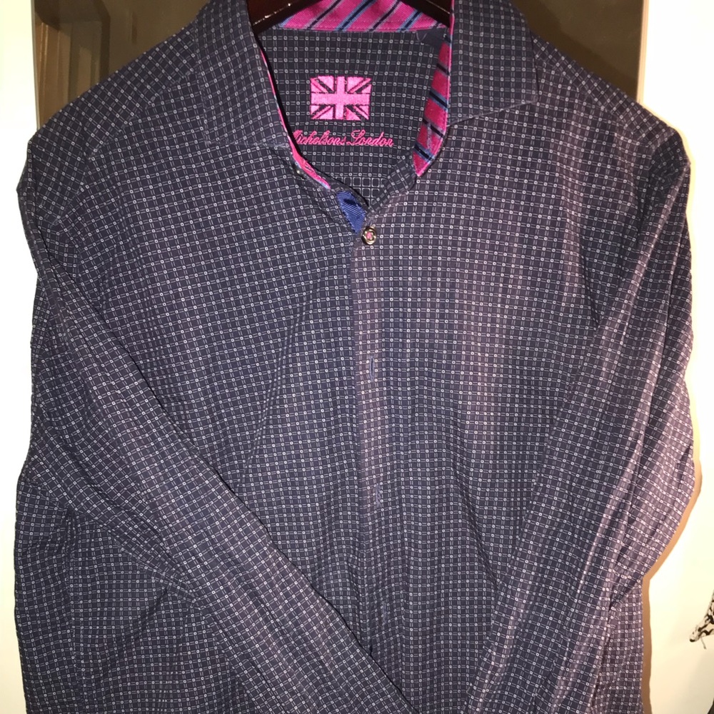 Michelson’s London Dark Purple Shirt